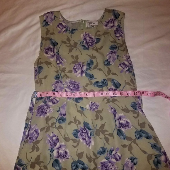 Floral sleeveless maxi dress - Picture 6 of 8